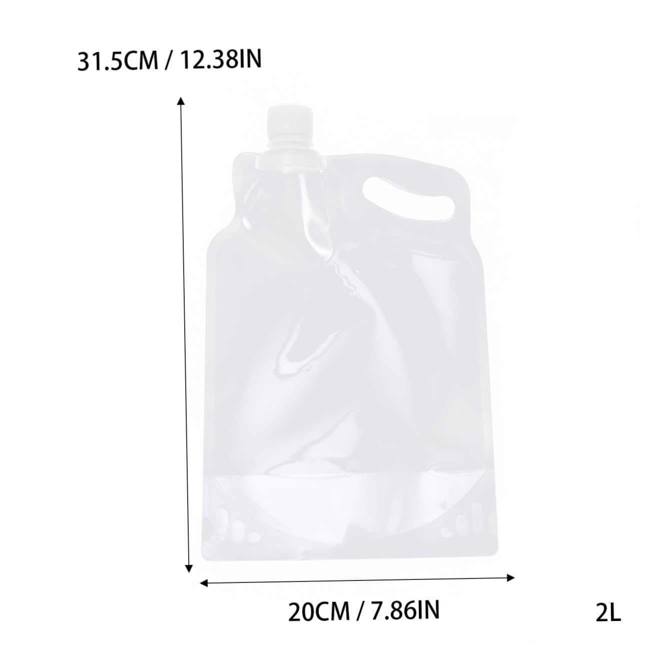 BESTonZON 9 Stück Multifunktionale Wasserflaschenkrüge Tragbar Faltbar Zum Laufen Faltbarer Wasserbehälter Für Draußen Zusammenklappbare Wasserflasche Wasserbeutel Zusammenklappbare