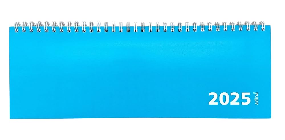 ADINA Tischquerkalender 2026 - Wochenplaner Im Praktischen Querformat