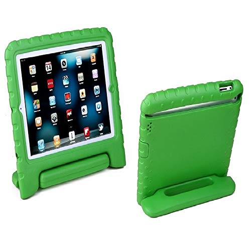 Ipad Mini 2 Case Aken Kids Light Weight Shock Proof Handle Case for iPad Mini / Mini 2 / Mini 3 (Green) by Aken