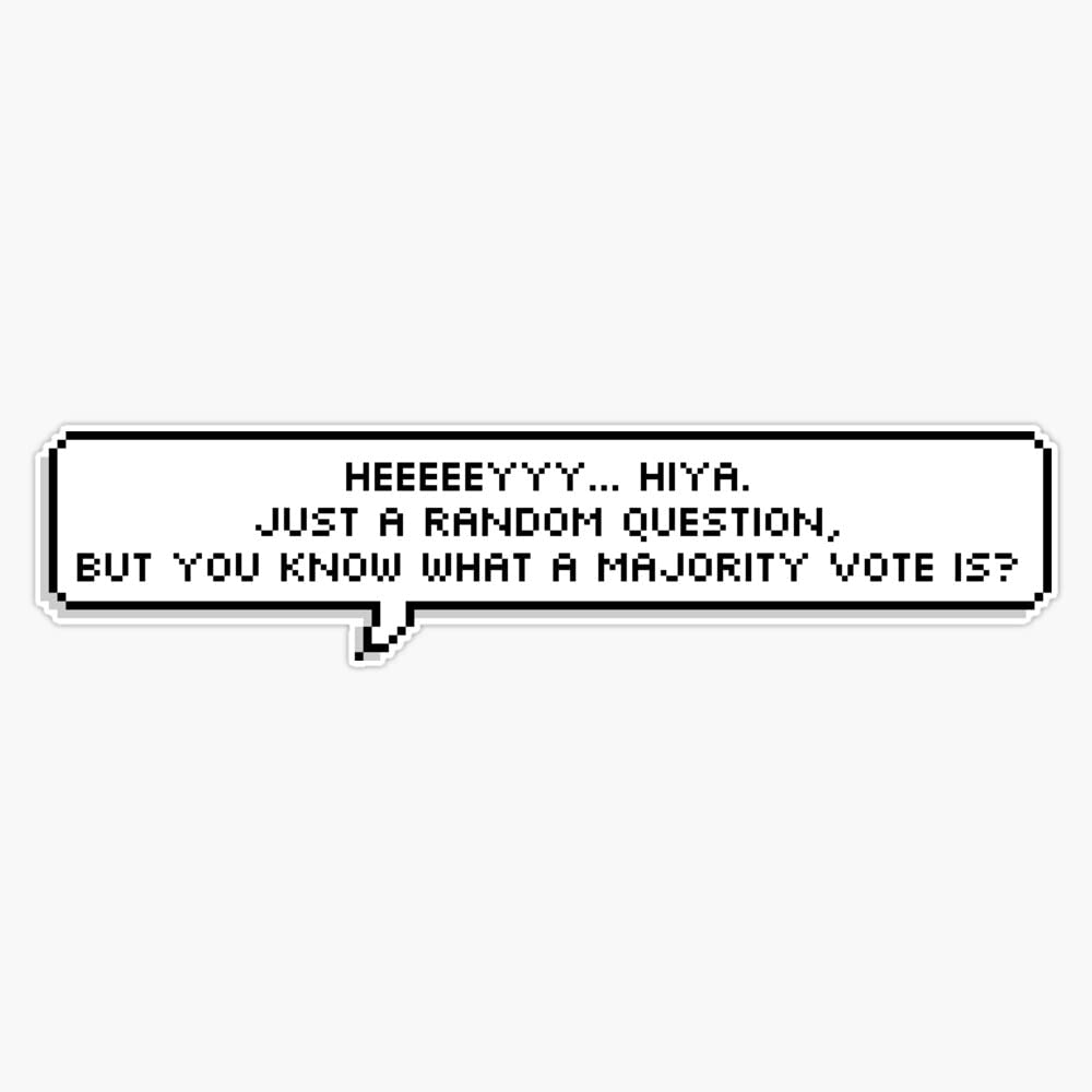 Sou Hiyori Shin Tsukimi Quote YTTD Bumper Sticker Vinyl Decal 5 inches