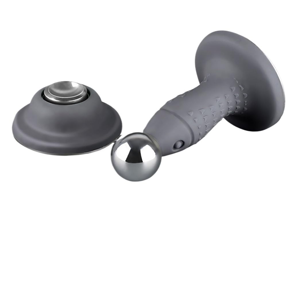 Butoir de porte sans trou en silicone avec aspiration au sol pour salle de bain
