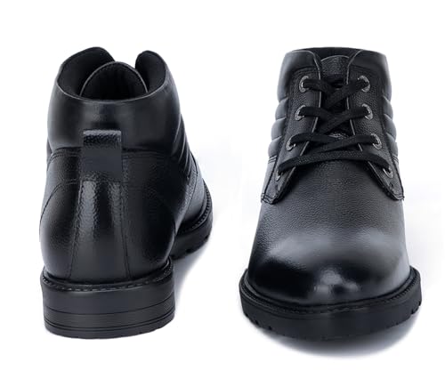 Image of LOUIS STITCH Italian Leather Chukka Boot For Men | Handcrafted | High Ankle Mens Boot | Hiking and Biking Boot (BT-WBNDCK)