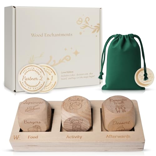 Deluxe Date Night Dice Game - Fun Romantic Couples Gift