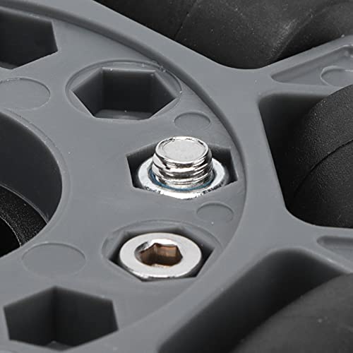 Roue Omni 100 mm double rangée avec roulement fluide pour robotique mobile