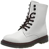 SOFT INSOLE Dockers by Gerli Damen Mode-Stiefel, Weiss, 39 EU