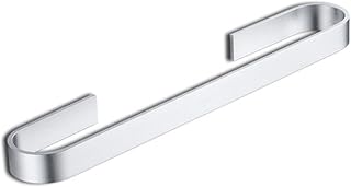 JUSTDANMING Ręcznik Rack Holder Ręcznik Ręczniki Ręczniki Rack 304 Ściana ze stali Nierdzewnej Wiszące Ręcznik Półka do przechowywania Stojaki na ręczniki (Color : Silver 35cm)