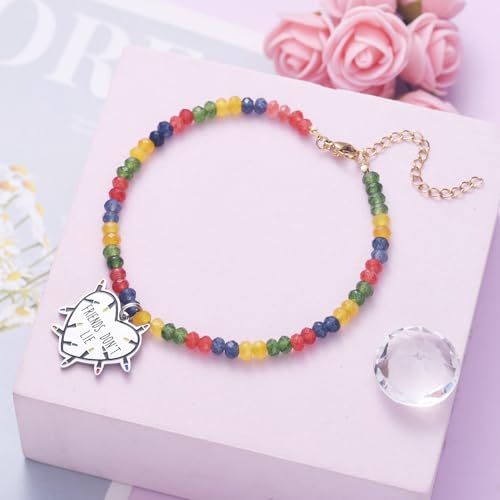 Friends Don't Lie Merchandise Friendship Natural Stone Bracelet Gifts Halloween Collection Gift3