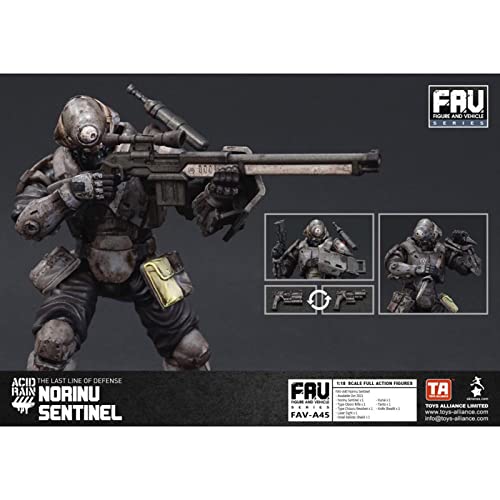 Toynami Acid Rain 1:18 Scale Norinu Sentinel Set
