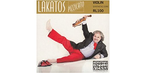 CUERDA VIOLIN - Thomastik (Lakatos Pizzicato RL03) (Alma Sintetica) Entorchado Aluminio 3 Medium