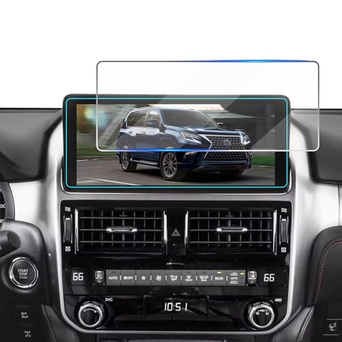 KOOGEN Tempered Glass Screen Protector for Lexus GX 460 2022 2023,Infotainment Navigation Screen Film Compatible With GX460/460 Premium/460 Luxury Car Accessories - 10.2 inch