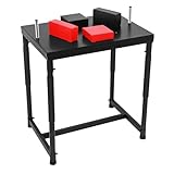 BJTDLLX Arm Wrestling Table, 2204 LBS Adjustable Standard Professional Battle Table Arm Wrestling Equipment with Pads Handles for Gyms Sports Arenas Homes Club Office