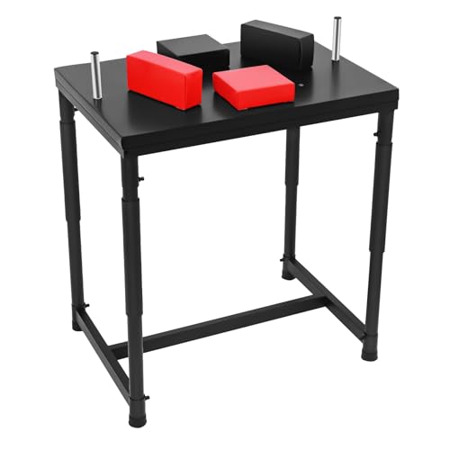 YUASDUU Adjustable Arm Wrestling Table 2200LBS Training & Competition