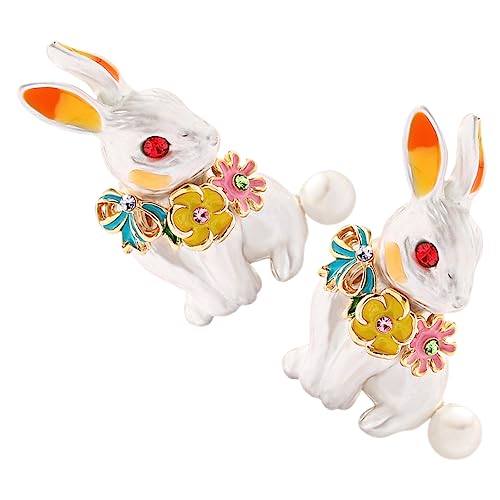 Bijoux oreilles de lapin au design soigné et finition de mode durable - 7