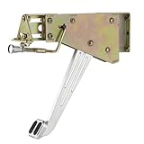 Lokar EFB-9001 Billet Aluminum Under-The-Dash Foot Operated Emergency Brake with Rubber