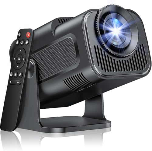 Image of AUN Free Style Max Smart Projector for Home 4K Ultra hd & 1080p Support, 8400L (Best Under 7000 Segement), Rotatable Projector WiFi BT 5, PrimeVideo Hotstar Netflix Apps, 720p Native Resolution