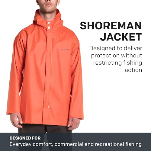 Grundens Men’s Shoreman Jacket | Waterproof, Stain-Resistant Seafood Processing Jacket2