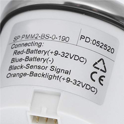 Indicatore di trim della barca 52mm/2in UP-DN