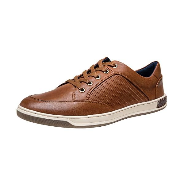 Jousen Men's Fashion Sneakers 3 Eyelets Simple Style Casual Shoes