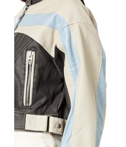 [BLANKNYC] Women's Leather Jacket3