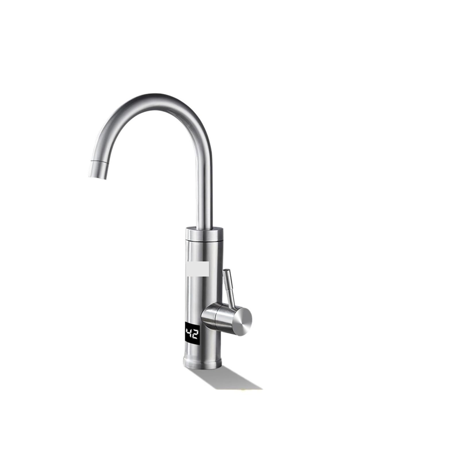 LNHHG Instant Hot Water Faucet Electric Kitchen Water Heater Temperature Display Tankless Instantaneous Water Heater 17D-4