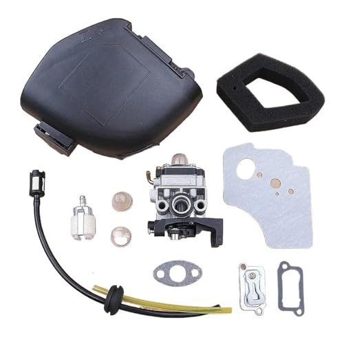 GX35 HHT35 HHT35S 1.3HP 4ストロークミニガスモーターエンジン刈払機用キャブレターエアフィルターカバーハウジングライングロメット