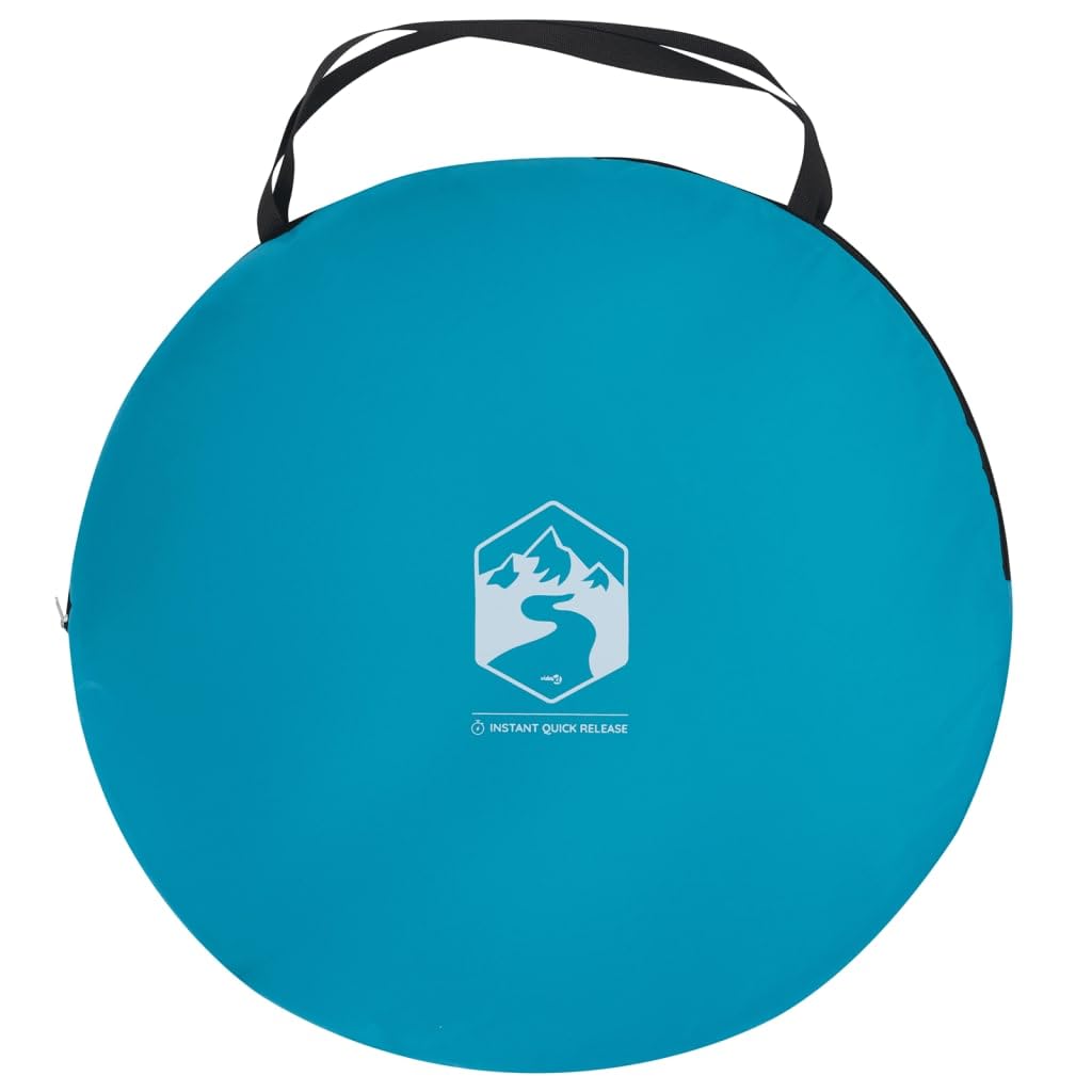 LAPOOH Sichtschutzzelt Blau Pop-Up Wasserdicht, Duschzelt Camping, Toilettenzelt, Campingtoilette, Heckzelt, Campingklo - 4004138
