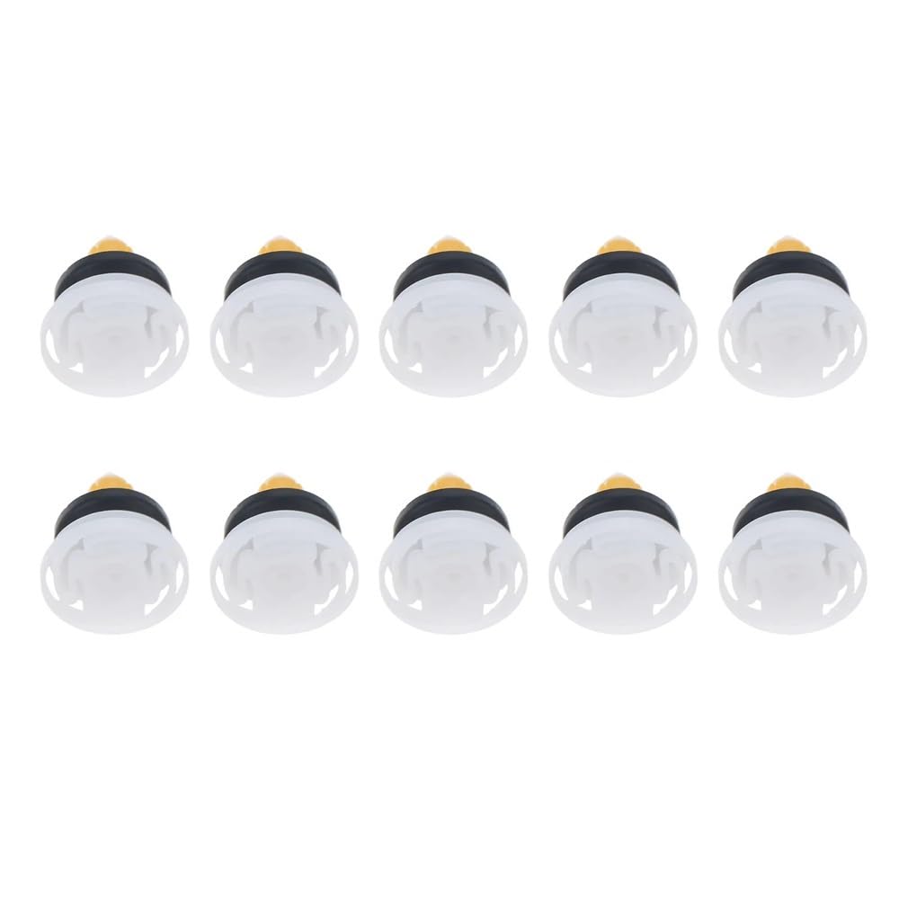 GLBMLMTHZP 10Pcs Car Door Moulding Panel Trim Clip Buckle Fit For Maserati Lancia FIAT 500 For JEEP RENEGADE 51987227 Plastic Fastener