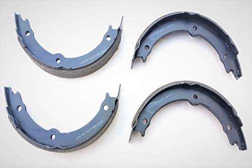 Power Stop B908 Autospecailty Stock Replacement Rear Brake Shoes For Hummer H3 2006-2010, Hummer H3T 2009-2010 [Model Specific]