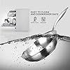 Duxtop Professional Stainless Steel Fry Pan, Induction Ready Cookware with Impact-bonded Technology, 9.5 Inches #5