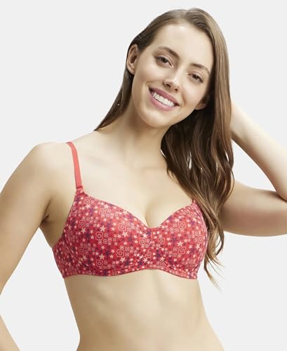 Image of Jockey Women Padded Wire Free Bra