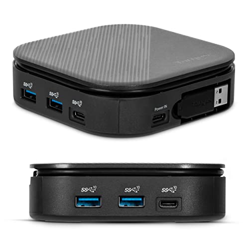 Targus Usb-C Universal Dual Hd Docking Station With 80W Pd Pass-Thru, Docking Station Dual Monitor (Hd) Or Single Monitor (2K), Taa Compliant Laptop Docking Station W/Displaylink (Dock116Glz) #TOP13