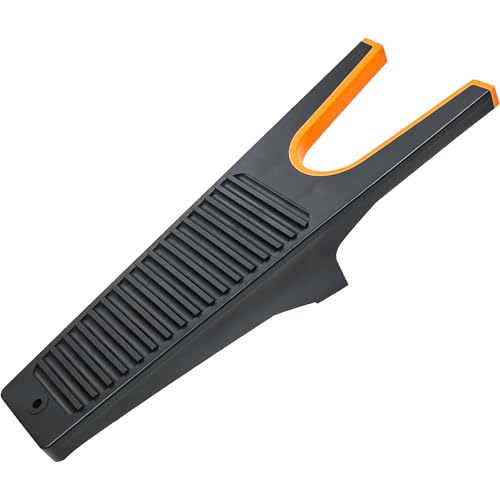 Earl Diamond - Boot Jack, Boot Remover for Cowboy Boots, Boot Puller for Waders and Work Boots (Black & Orange)
