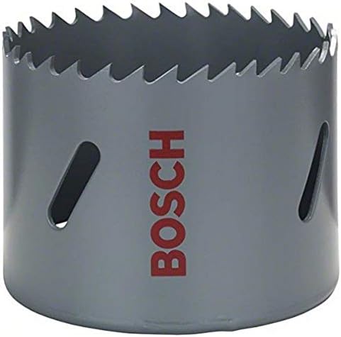 Bosch Professional 1x Hole Saw HSS Bi-metal for standard adapter (for various materials, Ø 60 mm, Accessory Rotary Drill)