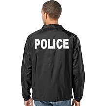 Service and First Responders Coach Jacket Collection One Event Staff Windbreaker Police Security Constable
