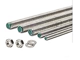 varilla roscada inox m16 🛠️ APLICACIONES: fijaciones, sujeciones, techos falsos, construcción, reparaciones, fontanería, placas solares, automoción, electrónica, bricolaje, hogar, taller, maquinaria, agricultura