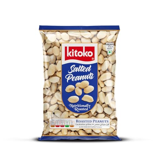 Image of Kitoko Roasted Salted Peanuts without Skin 200gm, Vacuum Packed