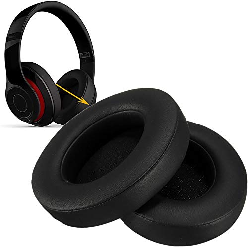 Renensin Remplacement Oreillettes en Coussinets Compatible avec Casques Beats Studio 2 2.0, Studio 3 3.0, B0500, B0501 Wired Wireless de Casque