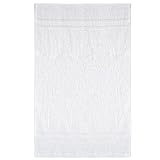 Dyckhoff Gästetücher 10er Set, 100% Baumwolle Zwirnfrottier, weiß, 30x50 cm, 340 g/m²