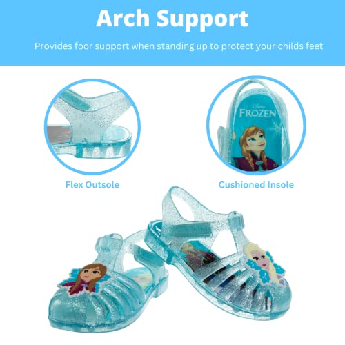 Disney girls Frozen Jelly Sandal (Toddler/Little Kid)3