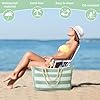 KUOGAS Sac De Plage, Collection XXL De Sac Plage, Sac De Plage Femme, Grand Sac De Bain Imperméable, Sac De Plage Avec Fermeture Éclair #4