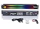 Decibelvibe TNZ SGVUM6 – VU-Meter mit Eingang / Ausgang RCA-Klinkenstecker 3,5, kabelloser Eingang über integriertes Mikrofon, 19 Farben, für HiFi-Audiosysteme, Heimkino, professionelle Sono, DJ (Gold