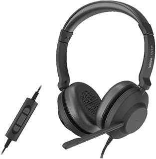 اسكتيل شريط راس للتحكم في مستوى الصوت بمنفذ USB ايه فويس ون يو سي دي 40 ملم