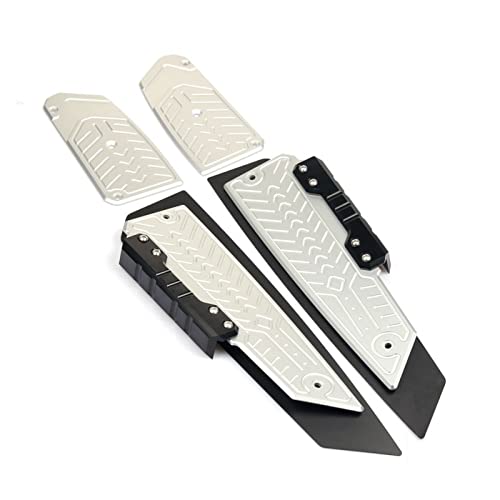 Pièces Moto Repose-Pieds Plaque Forza 300 Finition Aluminium CNC