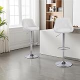 Panana tabouret de bar, lot de 2, pivotant et réglable photo 2