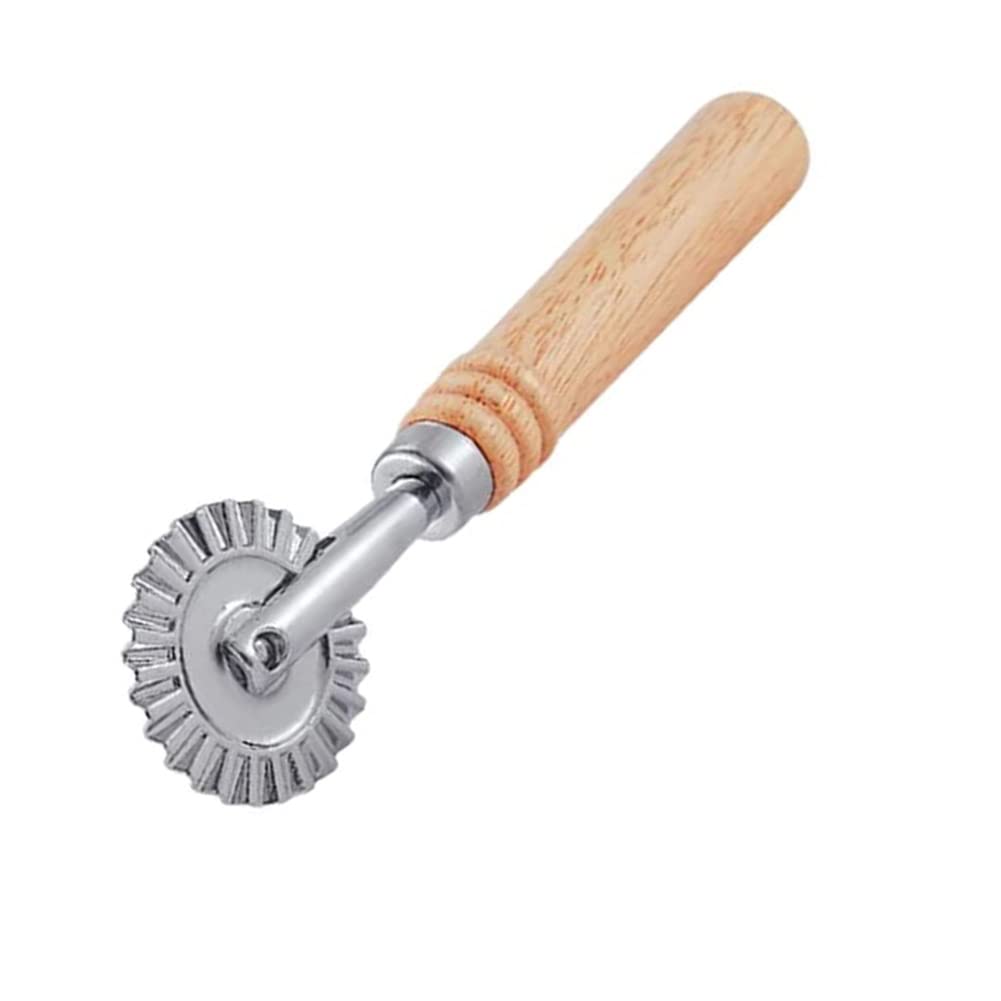 AKOAK 1 Pack Cookie Pizza Lace Knife Wheel, Pastry Forming Mold, for Pastry Crust/Dessert/Wonton/Pastry - Home Kitchen Baking (A-02)