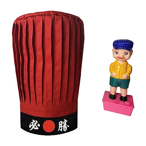 Chapeau de chef Hibachi rouge cadeau anniversaire pour petit garçon
