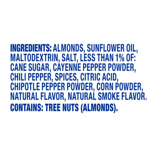 Image of Blue Diamond Almond Elote Style Mexican Street Corn Flavored Snack Nuts, Non-GMO, Kosher, No Gluten Ingredients or Artificial Flavors, Great Size for On-The-Go, Lunch, Kids and Adults, 6 oz. can (Packaging may vary)