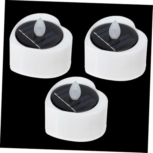 Velas solares de té LED decorativas para exteriores y patios con encanto