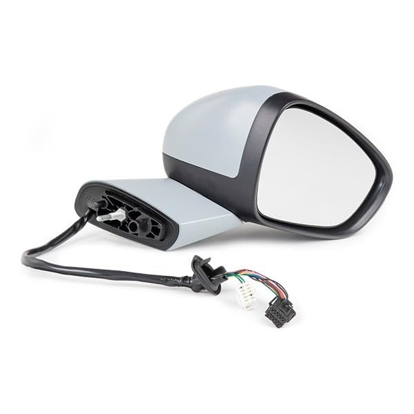 RIDEX Rétroviseur Extérieur Gauche Chauffant + Grand Angle + Clignotant – Compatible FIAT Ducato III & Autres (Bras Court, Convexe)