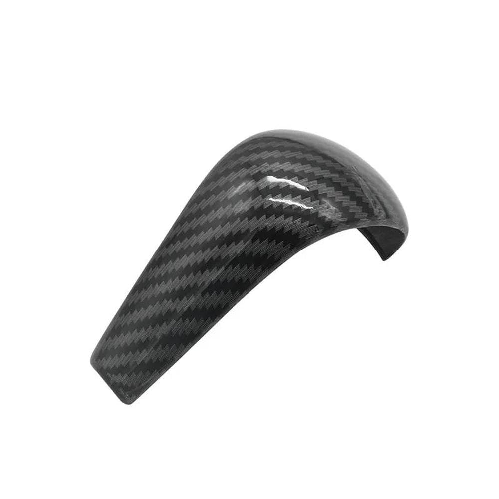 HYASDBWE Carbon Fiber ABS Car Gear Head Shift Knob Cover Handball Trim for Mazda 3 BP for Axela CX-30 CX30 CX-50 2019-2022 Gear Shifter Parts